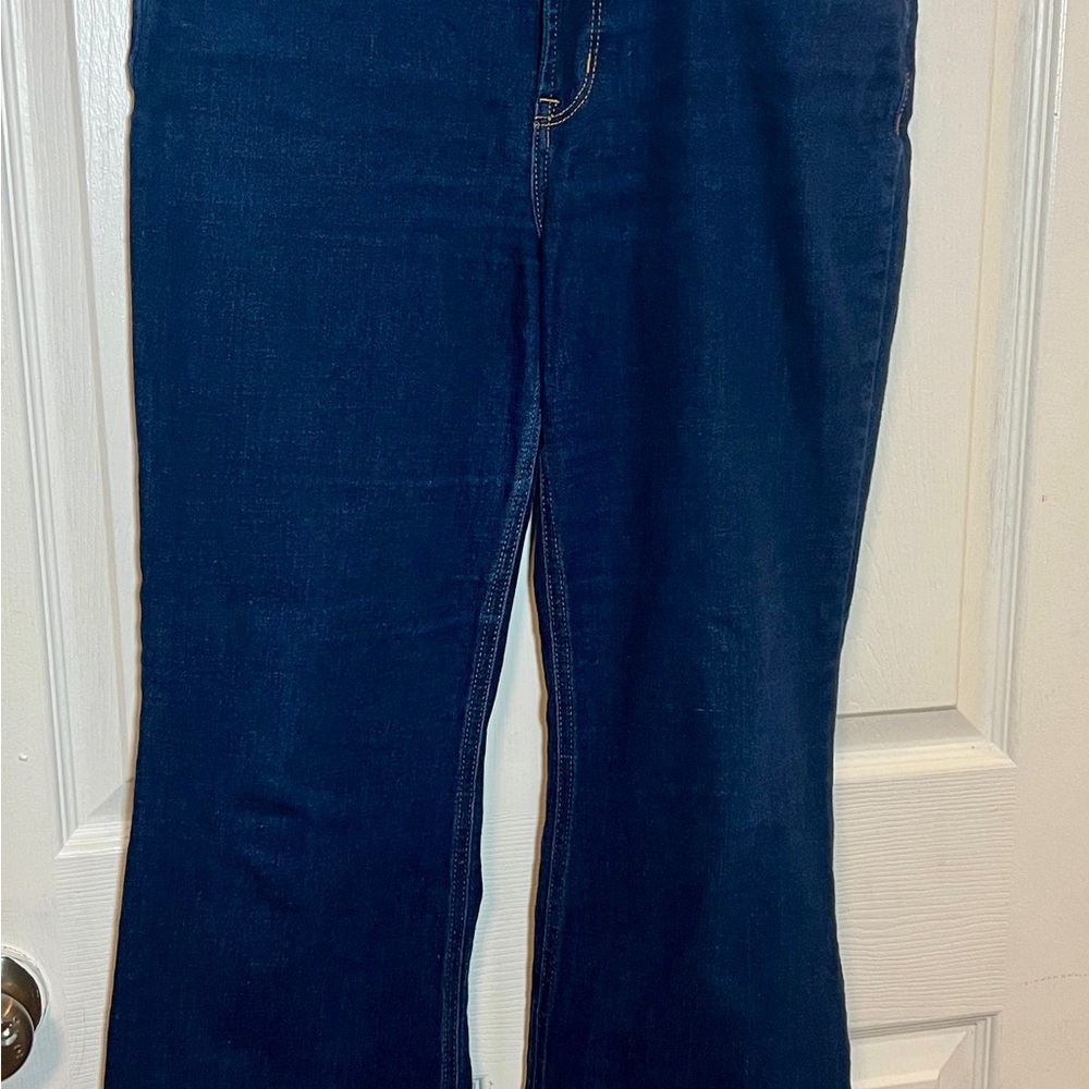 Old Navy Dark Blue Flare Jeans